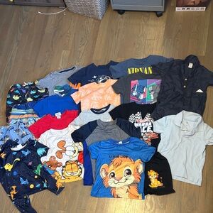 21 pc mixed boys lot - 4T spring/summer excellent used condition